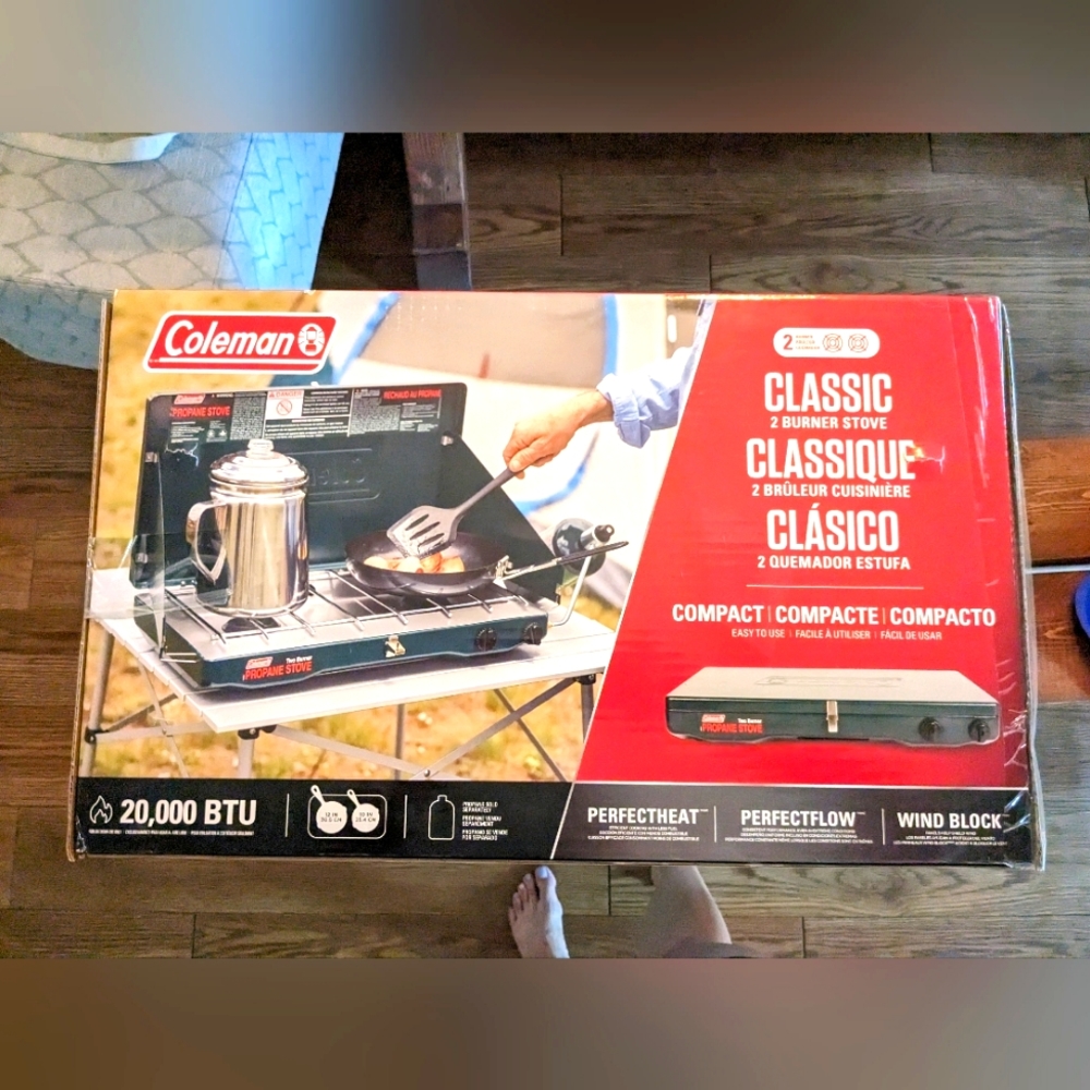 Brand new camp stove